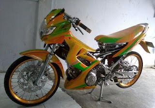 10 Modifikasi Motor Satria Fu Terkeren