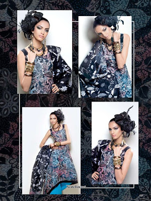 Gul Ahmed Aster Cotton Silk Lawn Collection 2011