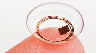Solar Powered Contact Lens