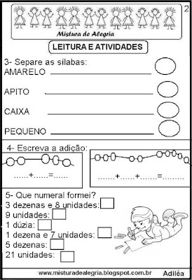 Leitura com a letra A