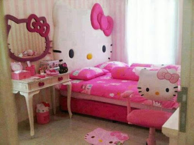 desain kamar tidur anak perempuan