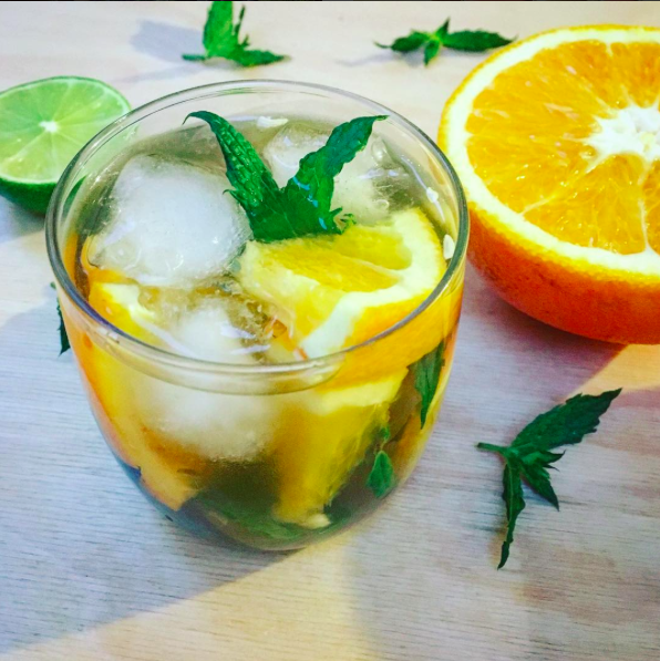 Recept na Mojito - pomerančové nebo citrusové mojito s mátou