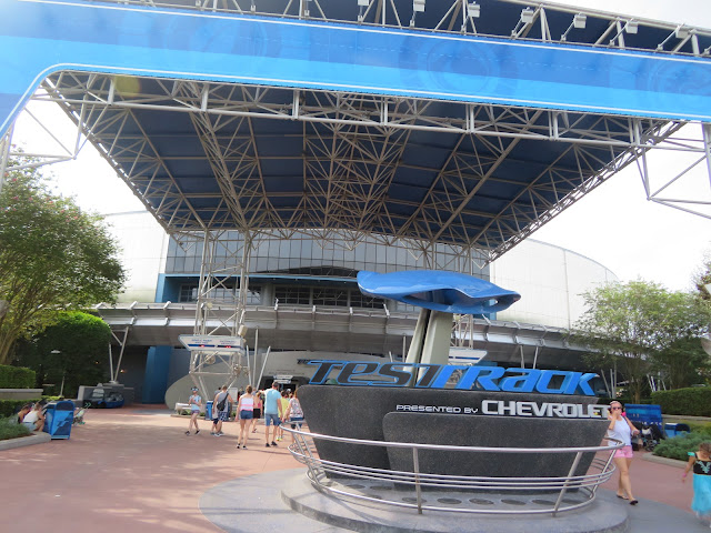 Test Track Presented By Chevrolet Exterior Epcot Disney World