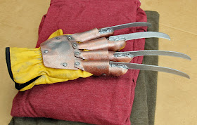 Finished Freddy Krueger Worbla glove