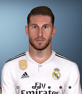 PES 2017 Faces Sergio Ramos by Shenawy