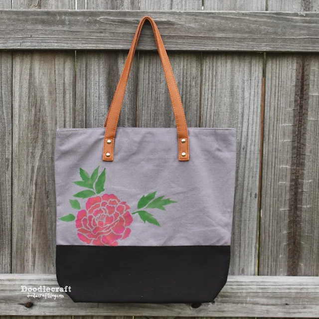 http://www.doodlecraftblog.com/2014/09/japanese-peonies-stencil-tote-bag.html