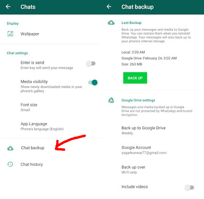 How to backup WhatsApp message in 2020 - Kunwar Lab