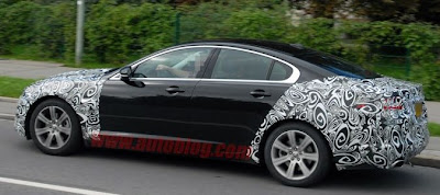 2011 Jaguar XF gets facelift XJ headlights