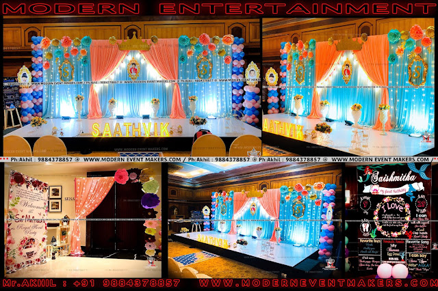 First birthday Party Decorators in chennai