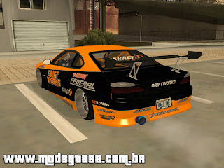 Nissan Silvia S15 - DriftWorks para grand theft auto