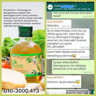 Testimoni Produk Olive House