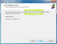 Instal Auslogics Disk Defrag 3.1 di Windows 7