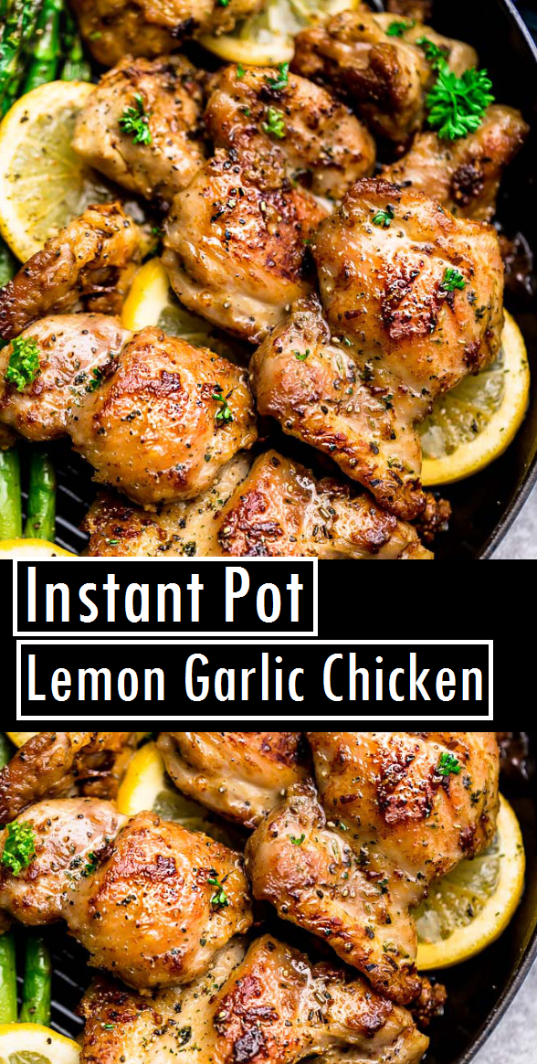 Instant Pot Lemon Garlic Chicken | Recipes Made Easy