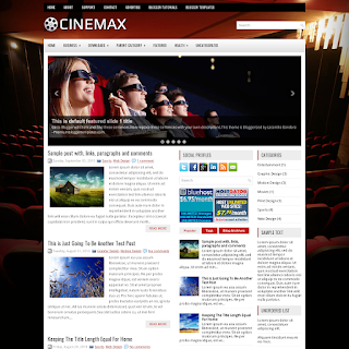 Cinemax for Blogspot Template masternairaz.blogspot.com