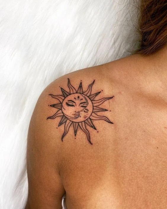 Tatuajes del Sol y la Luna