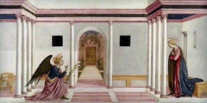 The Annunciation by Domenico Veneziano, c. 1442-48