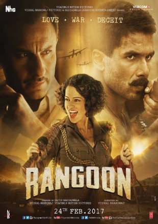 Rangoon 2017 Full Hindi Movie Download BRRip 720p ESub