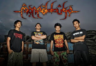 Manrobbuka Band death Metal Kediri
