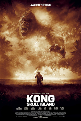 Kong: Skull Island “Awaken The King” Screen Print by Karl Fitzgerald x Bottleneck Gallery