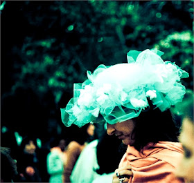 Hats and flowers downtown Milan | Orticola Italian market, Palazzo Dugnani.