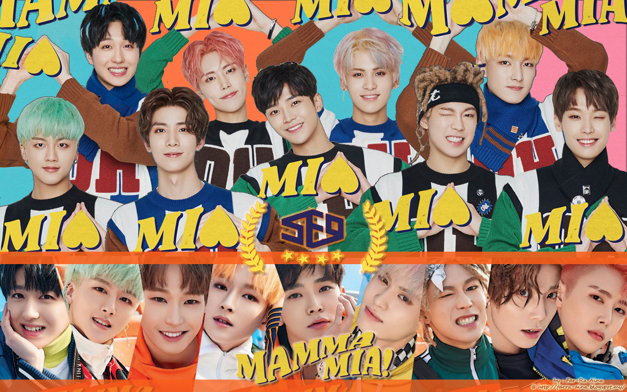 K Pop Lover Sf9 Mamma Mia Wallpaper