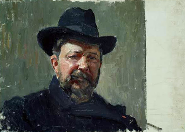 Joaquín Sorolla y Bastida, Self Portrait, Portraits of Painters, Joaquín Sorolla  Bastida, Fine arts, Sorolla, Autorretratos de Sorolla, Joaquín Sorolla 