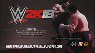 WWE 2k18 PPSSPP ISO 