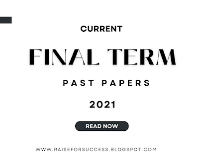 VU Final Term Past Papers 2021