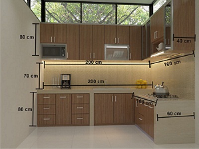 Jual Kitchen  Set  di Medan Kontraktor Jasa Pemasangan  