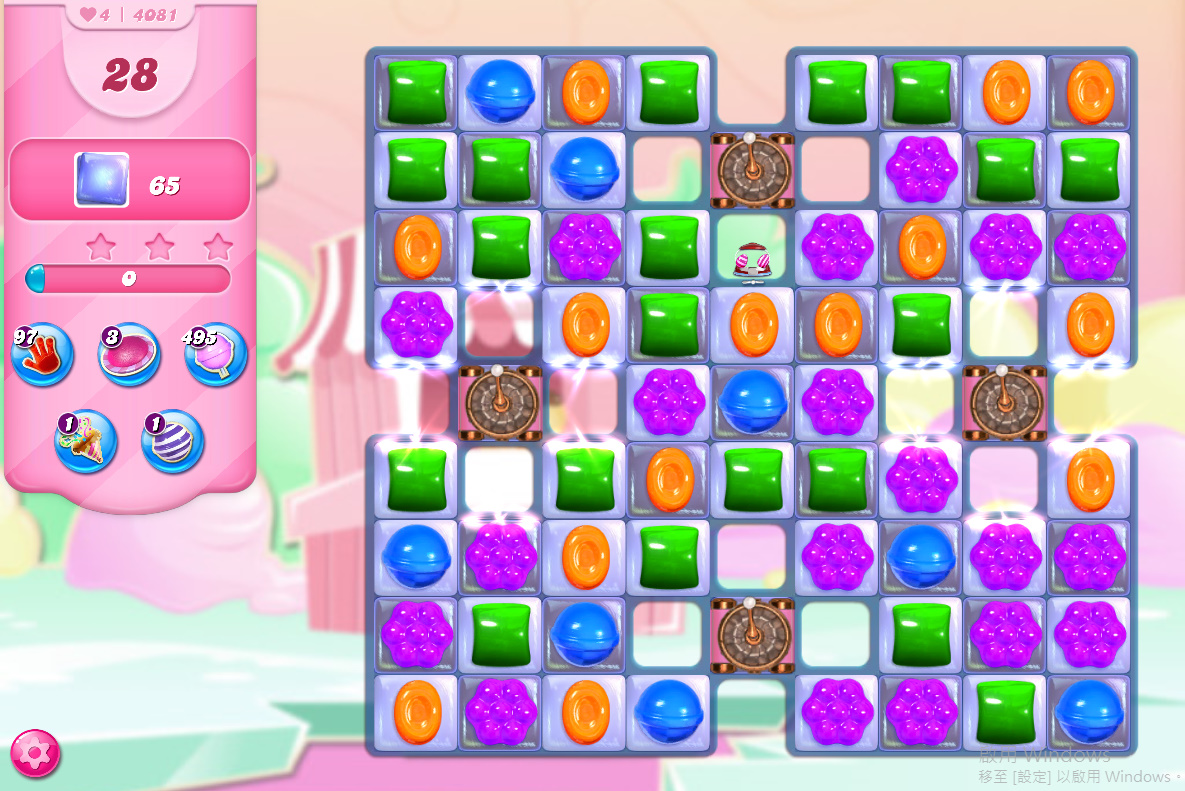 Candy Crush Saga level 4081