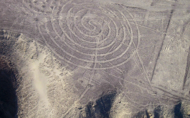 Las líneas de Nazca - Espirales - HistoriadelasCivilizaciones.com