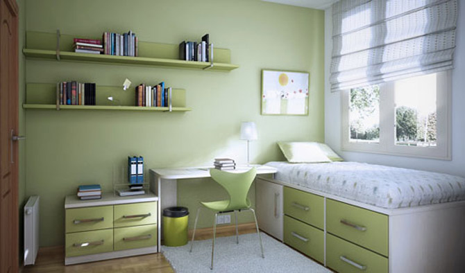 Green Girls Room Ideas