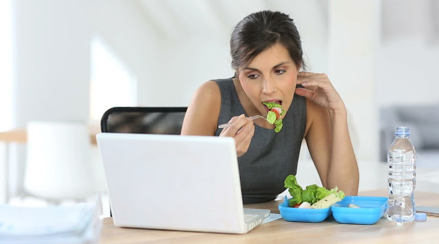 How to healthy to eat in the office