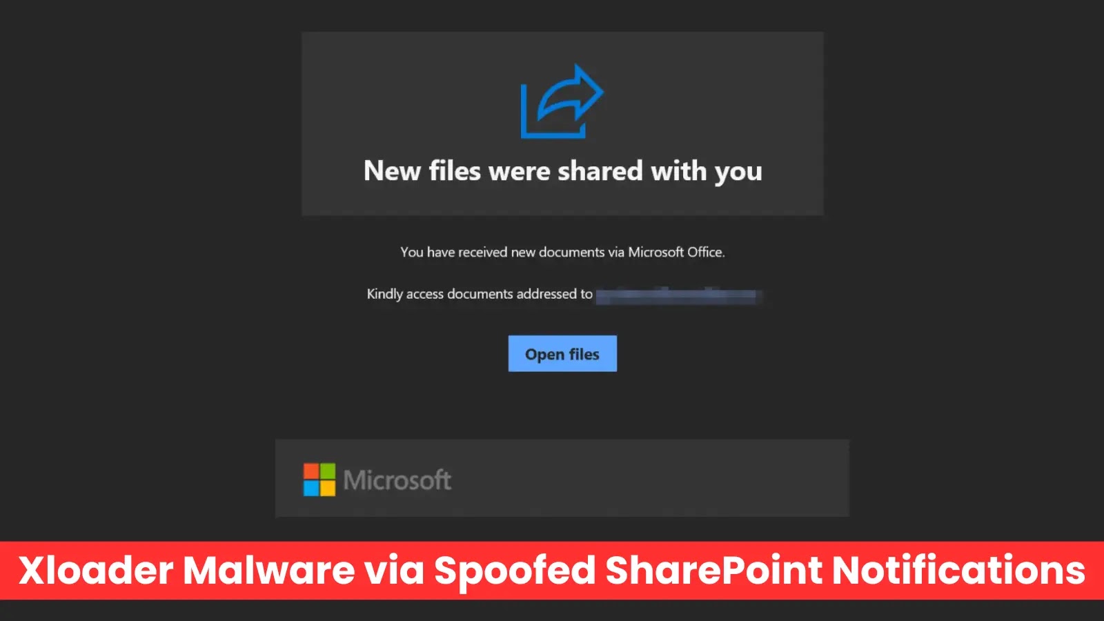 Xloader Kötü Amaçlı Yazılım Sağlayan Kötü Amaçlı SharePoint Bildirimlerine Dikkat Edin Xloader Kötü Amaçlı Yazılım Sağlayan Kötü Amaçlı SharePoint Bildirimlerine Dikkat Edin