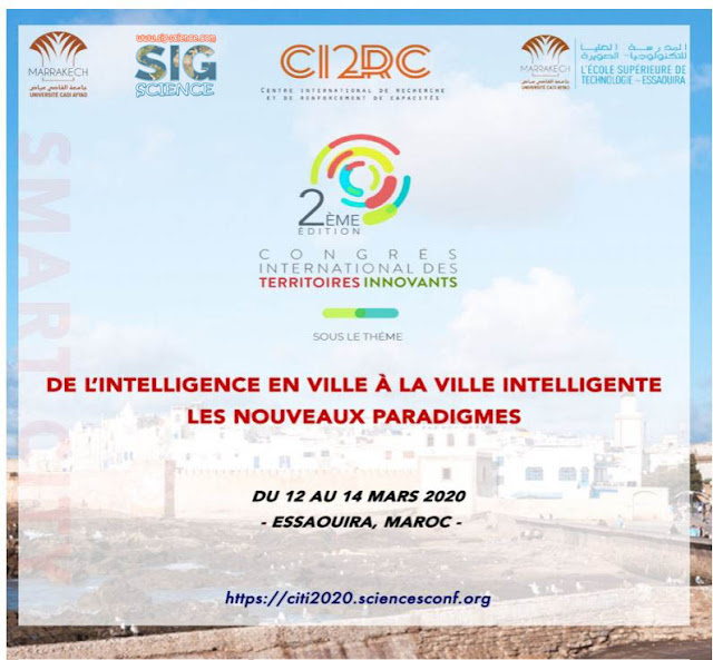 Congres international des territoires innovants :CITI 2020 Essaouira 