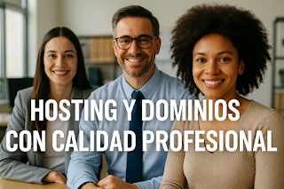 Hosting y Dominios con Calidad Profesional