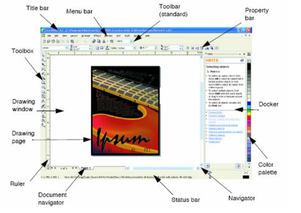 Contoh Design Grafis  Berbasis Vektor Contoh O