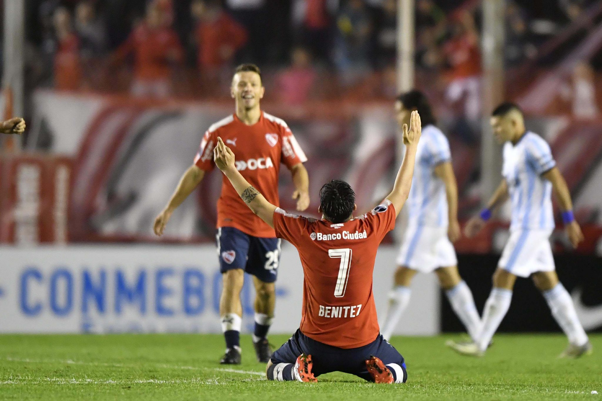 Martín Benitez y el gol histórico en Sudamericana