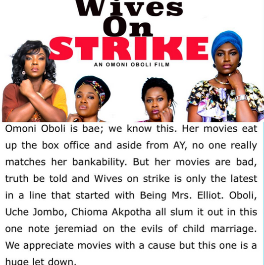 Omoni Oboli slams writer who criticised her movies