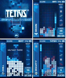 tetris revolution screen-shot