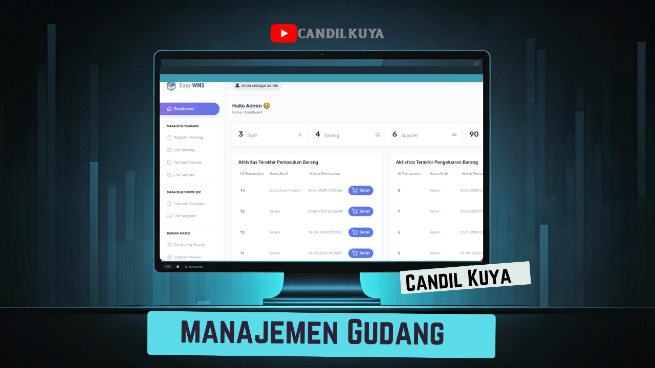 Manajemen Gudang Berbasis Website