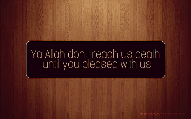 Allah repent us