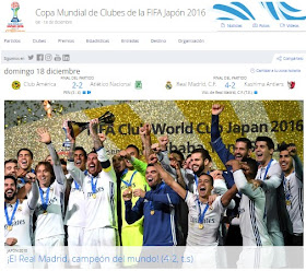 Real Madrid Campeón del Mundo - Real Madrid World Champion - FIFA - Real Madrid 4-2 Kashima - Cristiano Ronaldo - Japón - ÁlvaroGP - El troblogdita