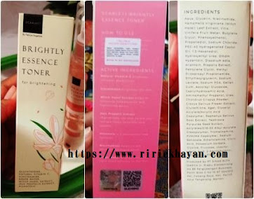 Kandungan-bahan-aktif-Scarlett-Brightly-Essence-Toner