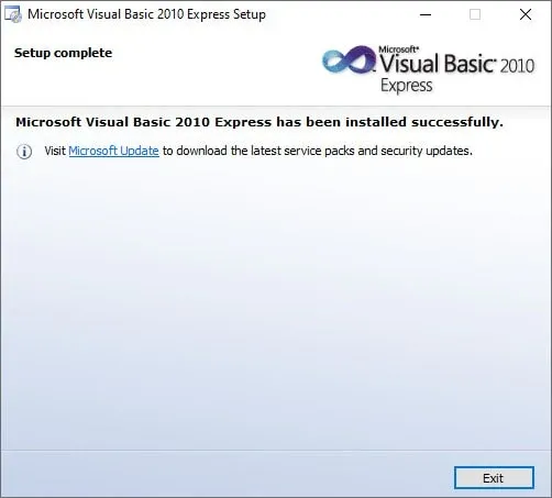 خطوات تثبيت برنامج Visual Basic.Net 2010