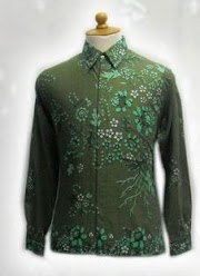 18+ Top Terbaru Baju Batik Cowok Warna Hijau