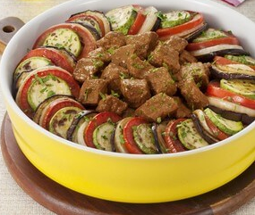 Sabor e saúde: Coxão Duro com Ratatouille