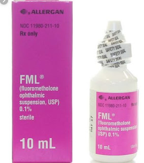 FML drops,fluorometholone ophthalmic suspension, USP  0.1%,قطرة ومرهم العين أف أم أل,FML ointment,(fluorometholone ophthalmic ointment) 0.1%,FML FORTE قطرة العين أف أم أل فورت,(fluorometholone ophthalmic suspension) 0.25%,قطرة ومرهم العين فلوروميثولون,إستخدامات قطرة ومرهم العين أف أم أل,تخفيف الأعراض مثل التورم والاحمرار والحكة, كيفية استخدام قطرة ومرهم العين أف أم أل,آثار جانبية قطرة ومرهم العين أف أم أل,التفاعلات الدوائية قطرة ومرهم العين أف أم أل,الحمل والرضاعة قطرة ومرهم العين أف أم ألFML Eye Drops