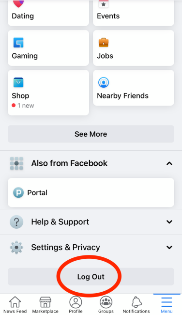 HOW To LOG OUT OF FACEBOOK ON IPHONE (FULL DETAILS)