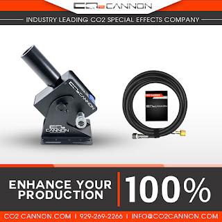 Enhance Your Production 100% and create your own Smoke Special Effects with the CO2 Cannon MEGA Jet 